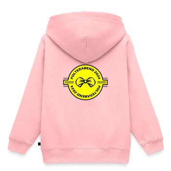 Polterabend 2024 - Kinder Premium Organic Hoodie - Rosa - Hinten - AI Model Kid Female (0cm)