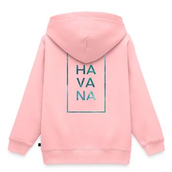 Havana - Sweat Premium à capuche enfant bio - rose - Dos - AI Model Kid Female (0cm)