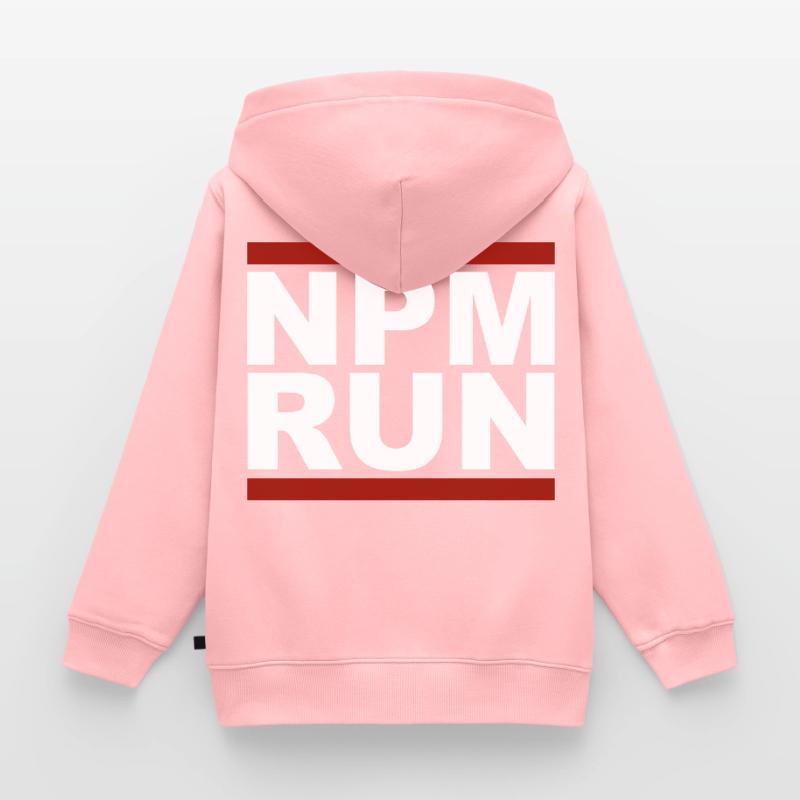 javascript, javascript, npm run Sweat Premium à capuche enfant bio