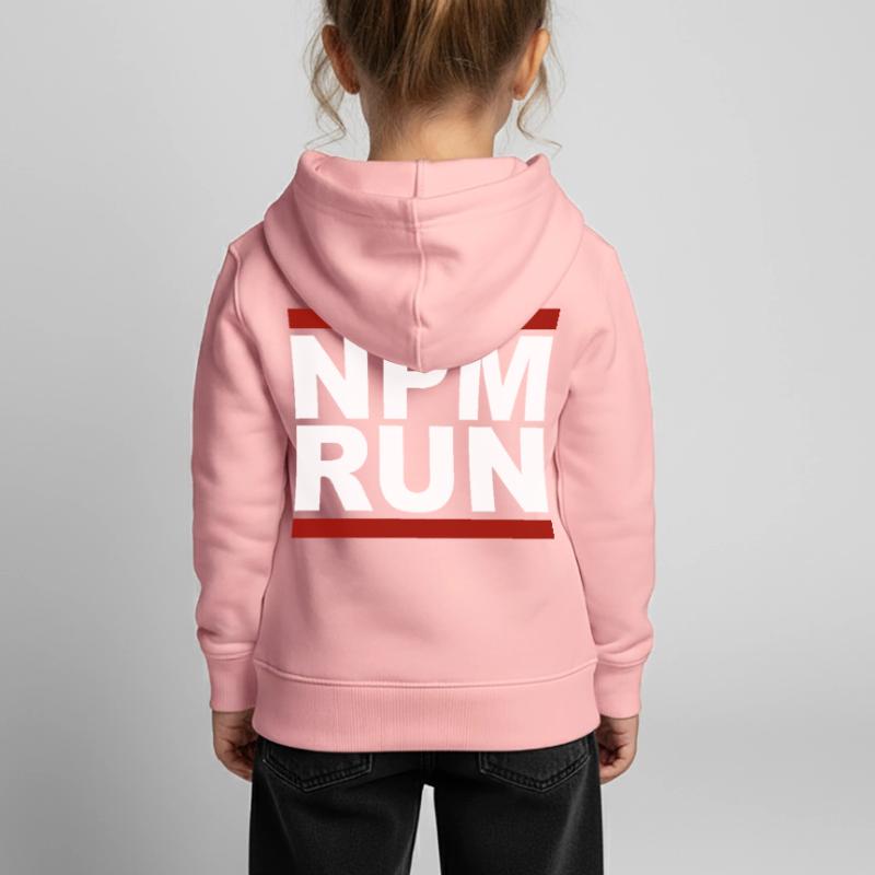 javascript, javascript, npm run Sweat Premium à capuche enfant bio
