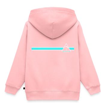 Paragliding - Kinder Premium Organic Hoodie - Rosa - Hinten - AI Model Kid Female (0cm)