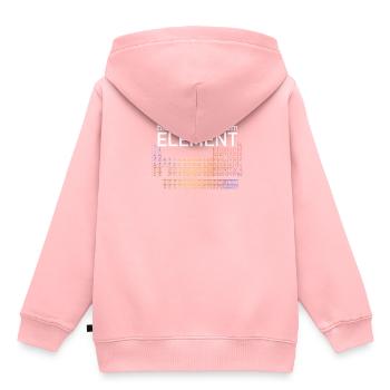 Periodensystem hier bin ich in meinem Element - Kinder Premium Organic Hoodie - Rosa - Hinten - AI Model Kid Female (0cm)