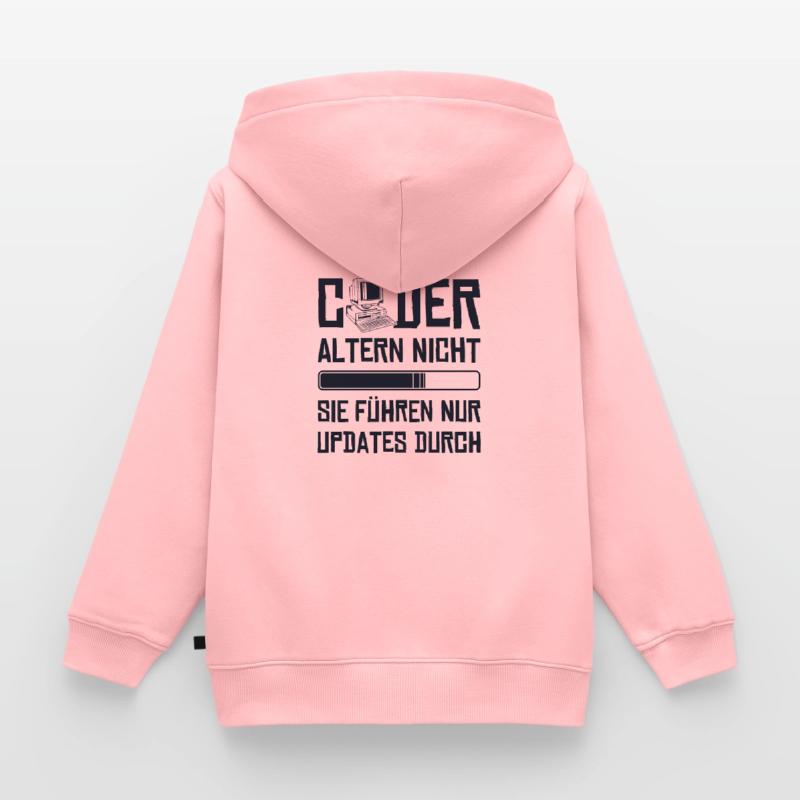 Coder Altern Nicht Developer Softwareingenieur Kinder Premium Organic Hoodie