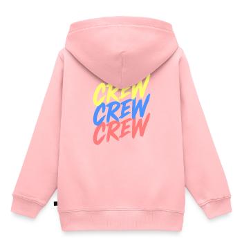 Équipage - Sweat Premium à capuche enfant bio - rose - Dos - AI Model Kid Female (0cm)
