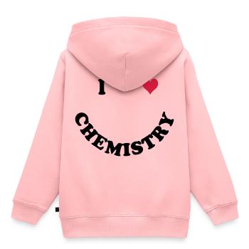 Chimie - Sweat Premium à capuche enfant bio - rose - Dos - AI Model Kid Female (0cm)