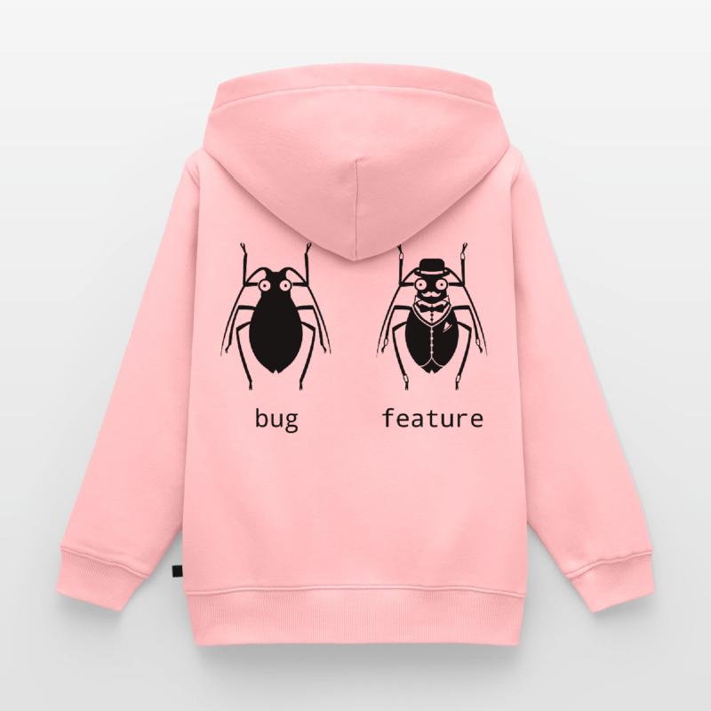 Bug oder feature Kinder Premium Organic Hoodie