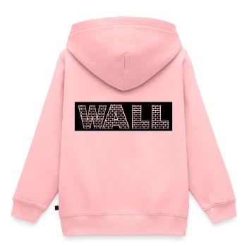Mur - Sweat Premium à capuche enfant bio - rose - Dos - AI Model Kid Female (0cm)