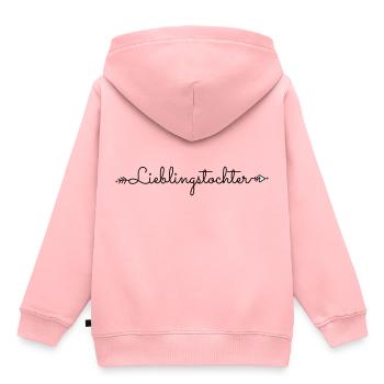 Favorite daughter best daughter saying gift - Kids Premium Organic Hoodie - rose - Back - AI Model Kid Female (0cm)