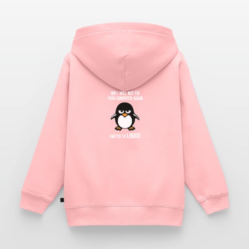 Programming computer science gift · Linux Kids Premium Organic Hoodie