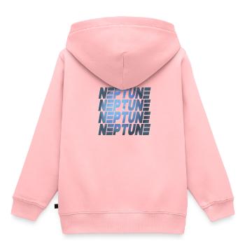 Conception de Neptune - Sweat Premium à capuche enfant bio - rose - Dos - AI Model Kid Female (0cm)