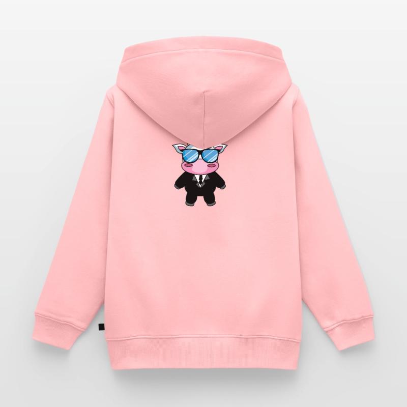 Security oder eher SeKUHrity? Kinder Premium Organic Hoodie