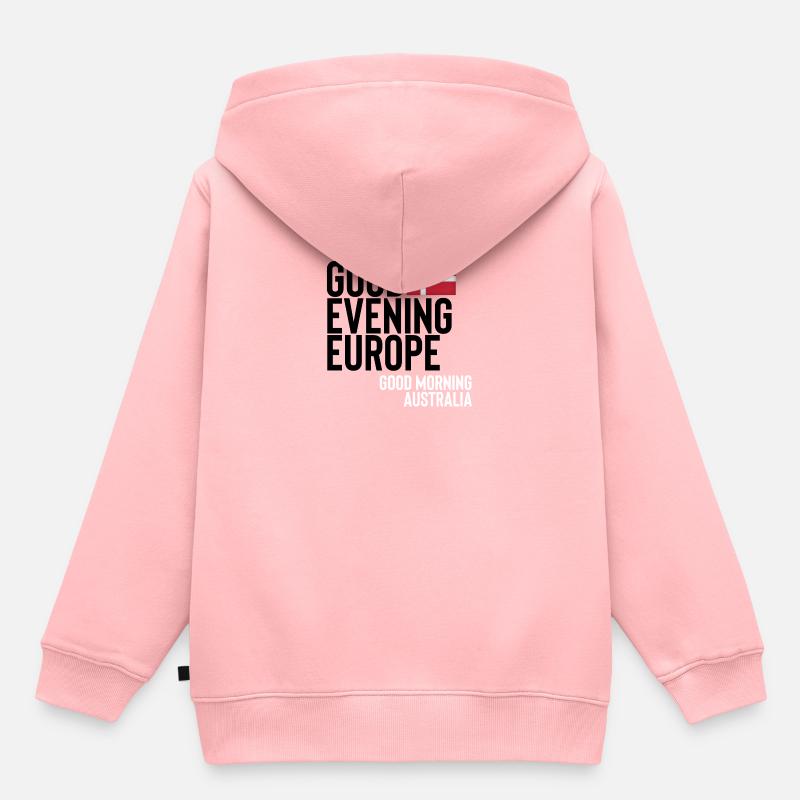 Eurovisión - Sudadera para niño/adolescente Premium ecológica - rosa