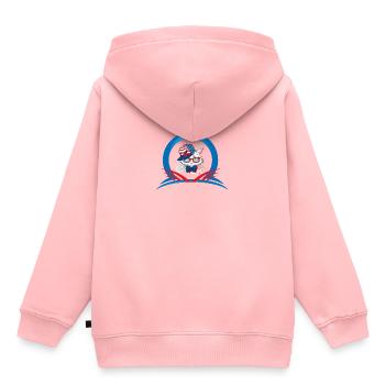 COOL COOL - Sweat Premium à capuche enfant bio - rose - Dos - AI Model Kid Female (0cm)