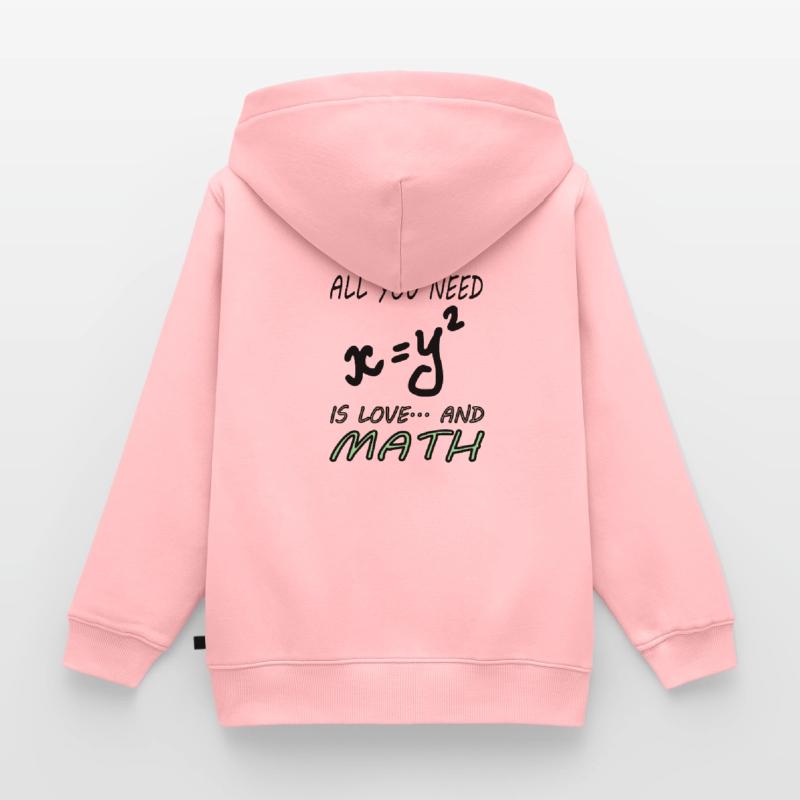 Mathematics Mathematicians Study Math Gift Kids Premium Organic Hoodie