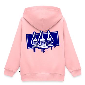 Icône d’aspirateur - Sweat Premium à capuche enfant bio - rose - Dos - AI Model Kid Female (0cm)