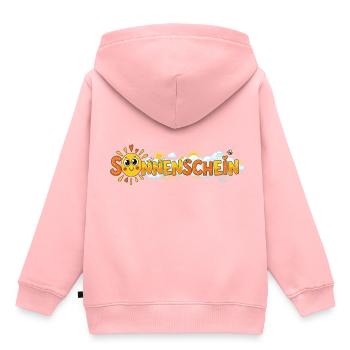 Sonnenschein - Kinder Premium Organic Hoodie - Rosa - Hinten - AI Model Kid Female (0cm)
