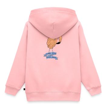 Dance Dance Dance, Honey | Mode animaux - Sweat Premium à capuche enfant bio - rose - Dos - AI Model Kid Female (0cm)