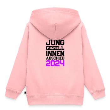 Hen Party 2024 Hen - Kids Premium Organic Hoodie - rose - Back - AI Model Kid Female (0cm)