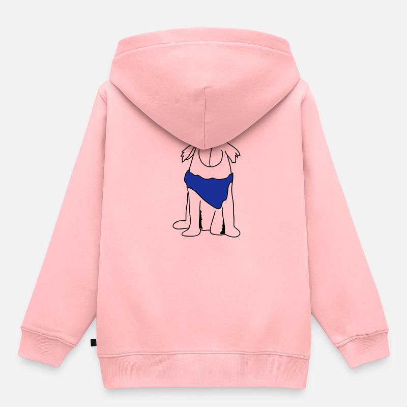 Retriever mignon - Sweat Premium à capuche enfant bio - rose