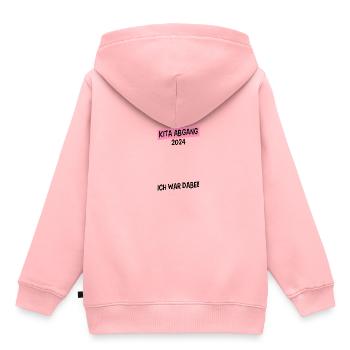 Kita Abgang Kita Abgänger 2024 - Kinder Premium Organic Hoodie - Rosa - Hinten - AI Model Kid Female (0cm)