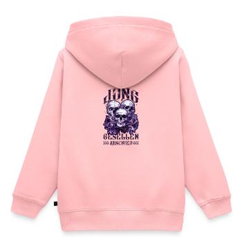 Junggesellenabschied Jga Skelett - Kinder Premium Organic Hoodie - Rosa - Hinten - AI Model Kid Female (0cm)