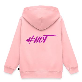 #HOT - Kids Premium Organic Hoodie - rose - Back - AI Model Kid Female (0cm)