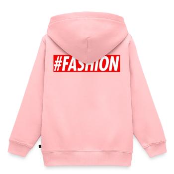 #Fashion - Kids Premium Organic Hoodie - rose - Back - AI Model Kid Female (0cm)