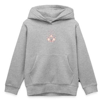 Pole Princess Rosa Highheels - Kinder Premium Organic Hoodie - Grau meliert - Vorne - AI Model Kid Male (0cm)