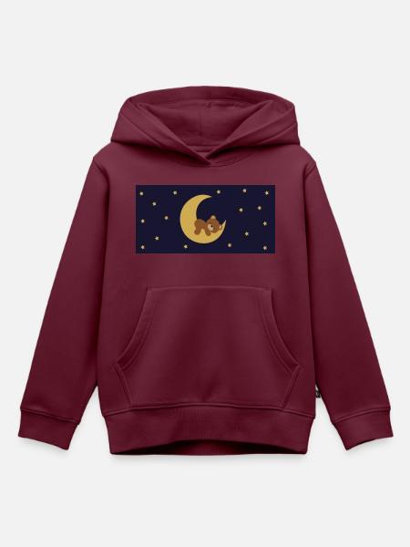 Träumer - Kinder Premium Organic Hoodie - Burgunderrot