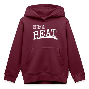 rhythmic movement jokes rhythm in nature - Kinder Premium Organic Hoodie - Burgunderrot - Vorne - AI Model Kid Female (0cm)