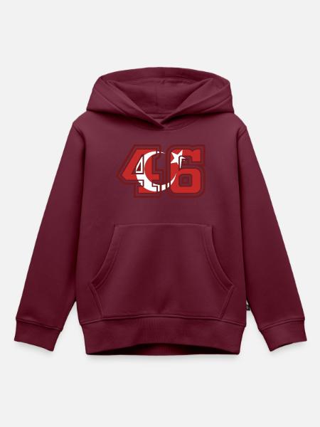 Kahramanmaraş - Kinder Premium Organic Hoodie - Burgunderrot
