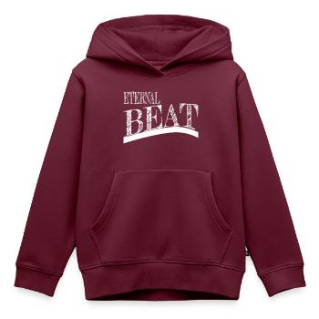 rhythmic movement timeless beauty funny - Kinder Premium Organic Hoodie - Burgunderrot - Vorne - AI Model Kid Female (0cm)
