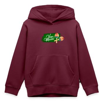 Viva Mexico - Fiesta Party - Kinder Premium Organic Hoodie - Burgunderrot - Vorne - AI Model Kid Female (0cm)