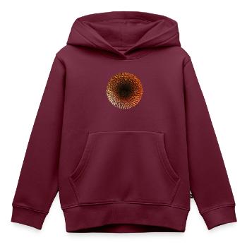 Der Kanon des Terrors - Kinder Premium Organic Hoodie - Burgunderrot - Vorne - AI Model Kid Female (0cm)