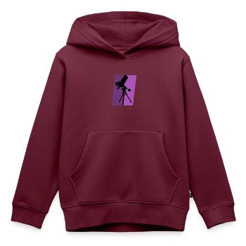 Physik Physiker Physiker - Kinder Premium Organic Hoodie - Burgunderrot - Vorne - AI Model Kid Female (0cm)