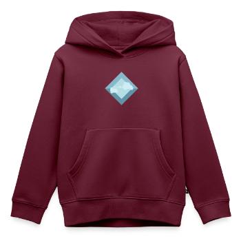 Landwirtschaft Bauer Ernte - Kinder Premium Organic Hoodie - Burgunderrot - Vorne - AI Model Kid Female (0cm)