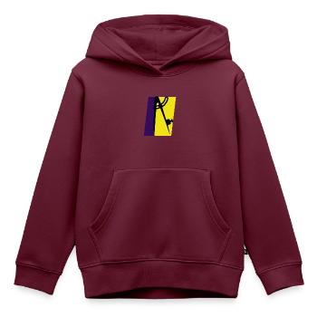 Architekt Ingenieur Architekt - Kinder Premium Organic Hoodie - Burgunderrot - Vorne - AI Model Kid Female (0cm)