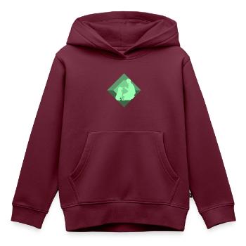Hundetraining Hundeschule Hundeerzieher - Kinder Premium Organic Hoodie - Burgunderrot - Vorne - AI Model Kid Female (0cm)