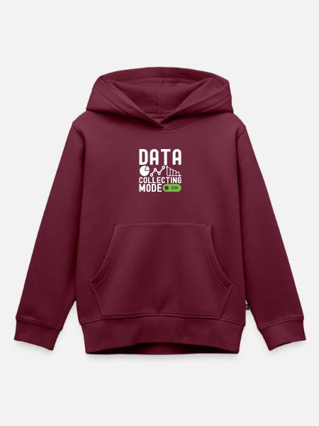 Data Science Datenanalyst - Kinder Premium Organic Hoodie - Burgunderrot