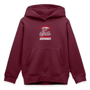 Du Bist Nie Zu Alt Zum Fahren Du Wirst Alt Wenn Du - Kinder Premium Organic Hoodie - Burgunderrot - Vorne - AI Model Kid Female (0cm)