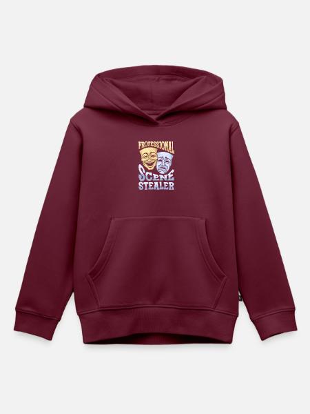 Schauspieler - Kinder Premium Organic Hoodie - Burgunderrot