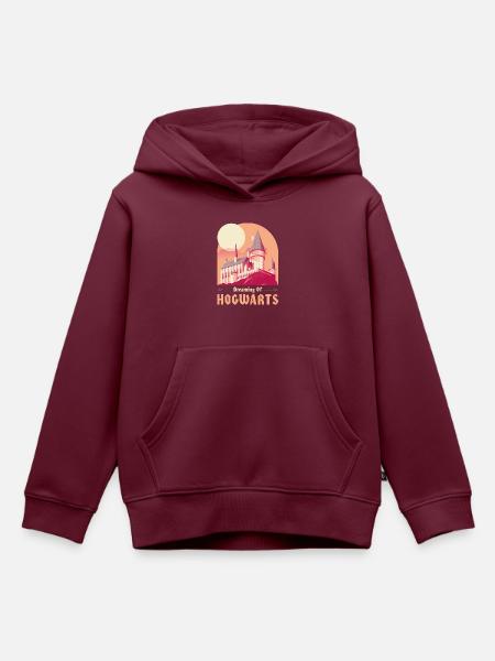 Harry Potter Dreaming Of Hogwarts - Kinder Premium Organic Hoodie - Burgunderrot