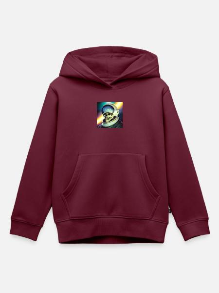 Helden des Weltalls - Kinder Premium Organic Hoodie - Burgunderrot