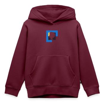 Funky Afro Beat - Kinder Premium Organic Hoodie - Burgunderrot - Vorne - AI Model Kid Female (0cm)