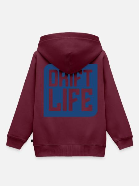 Motorsport - Kinder Premium Organic Hoodie - Burgunderrot