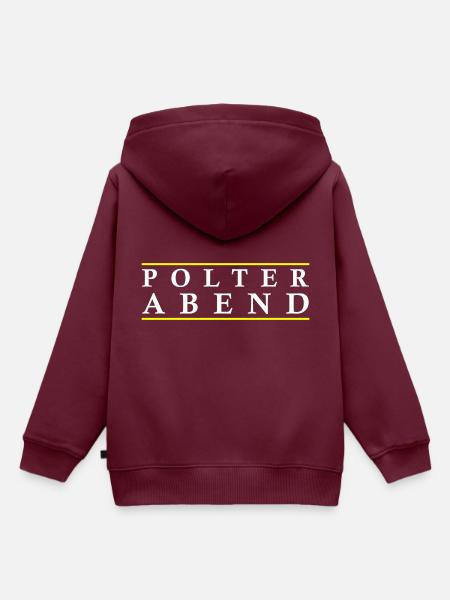 Polterabend Polterhochzeit - Kinder Premium Organic Hoodie - Burgunderrot