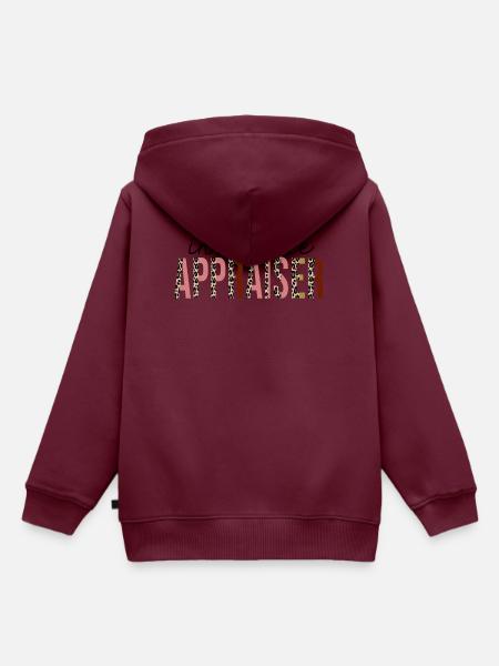 Versicherungsgutachter Leopard Print Lustig - Kinder Premium Organic Hoodie - Burgunderrot