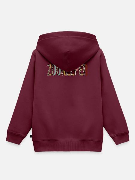 Tierpfleger - Kinder Premium Organic Hoodie - Burgunderrot