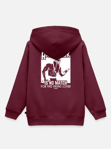 Ragnarok - Kinder Premium Organic Hoodie - Burgunderrot
