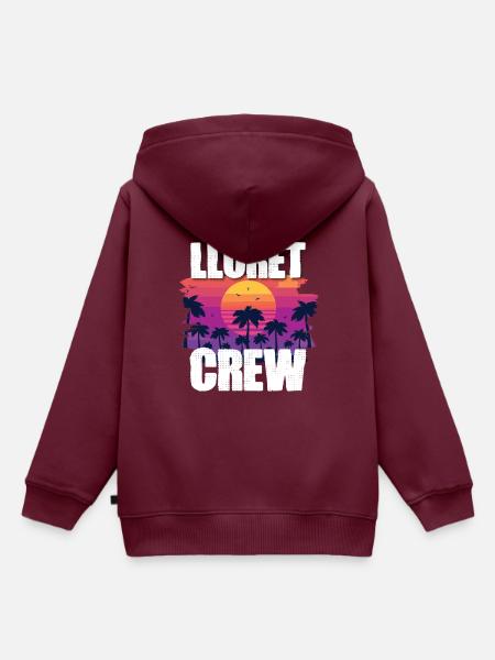 Lloret De Mar Urlaub - Kinder Premium Organic Hoodie - Burgunderrot
